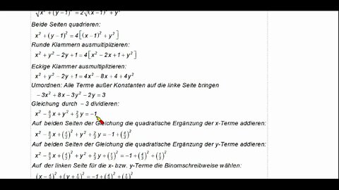 Komplexe Kreisgleichungen ►Apollonios ►Berechnung Mittelpunkt und Radius (von Hand)