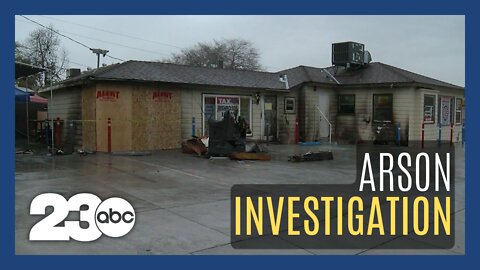Caught on Camera: Bakersfield business set on fire