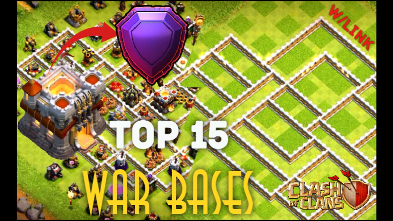 Unbeatable!! Th11 war/hybrid bases in clash of clans