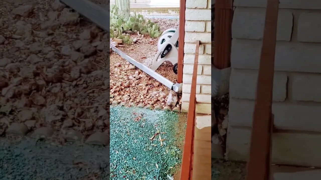 Let's improve 💪 that drainage so you can relax 🏜 and not worry 😳 about foundation settlement.