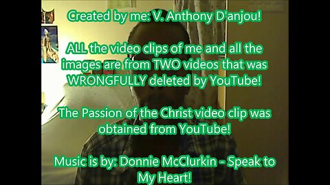 Donnie McClurkin - Speak to My Heart | Google/YouTube's Censorship | Alphabet Inc. | Christian Gospel Music video.