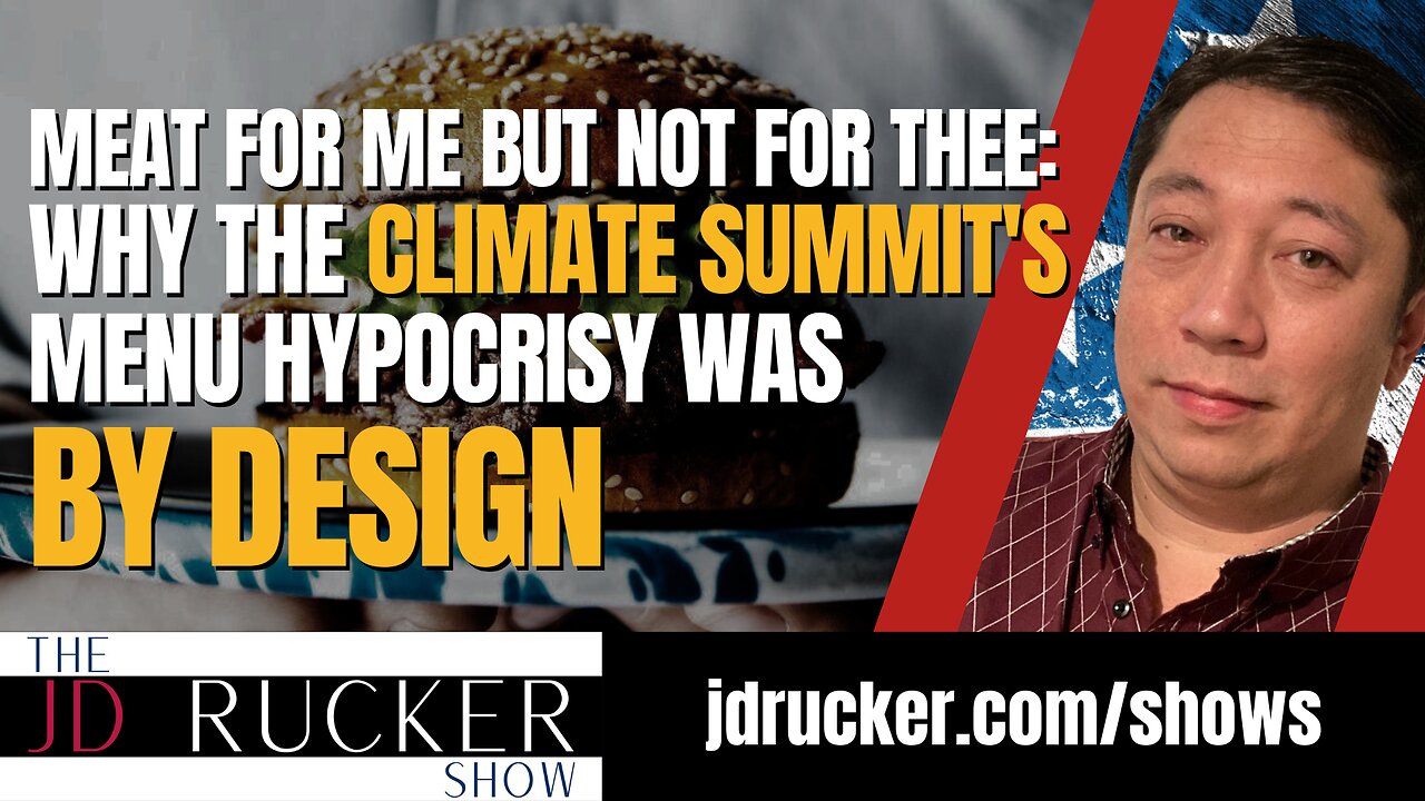 Meat for Me but Not for Thee: Why the Climate Summit's Menu Hypocrisy Was by Design