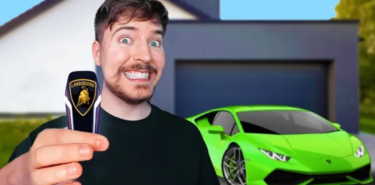 How I won a Lamborghini from mr beast