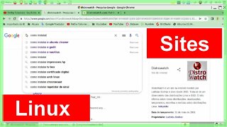 Sites com informações sobre Linux. Onde encontrar informações e documentação?