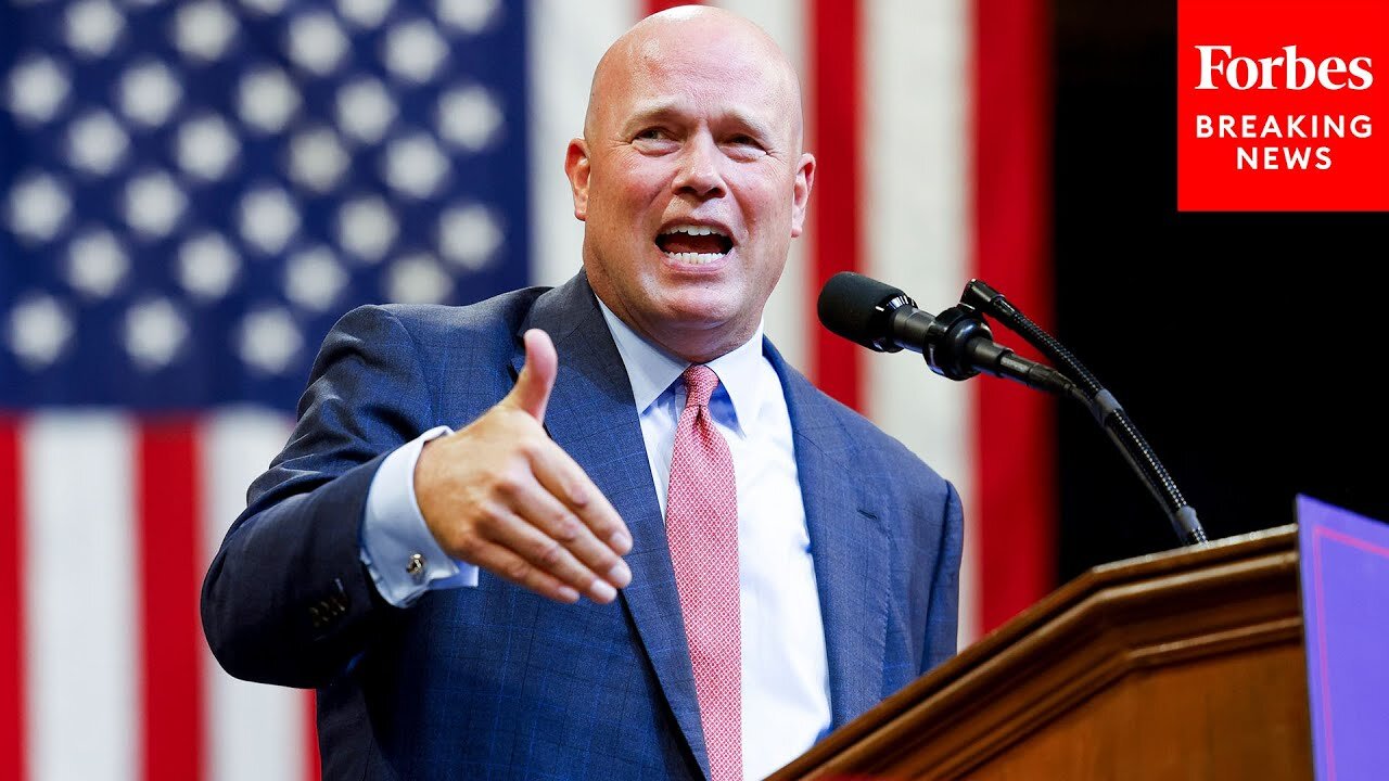 Former Acting AG Matt Whitaker: 'The Rule Of Law Has Disintegrated' Under Biden And Harris