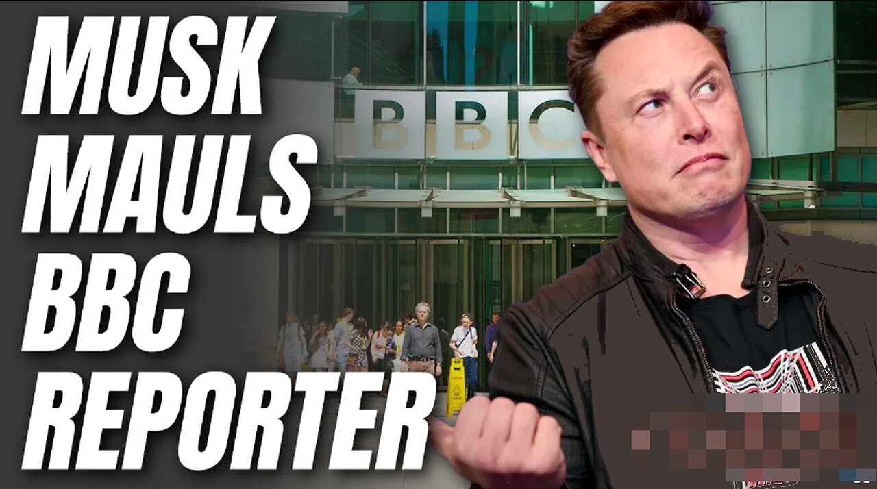 'You Just Lied': Elon Musk Slaughters BBC Reporter In Live Interview