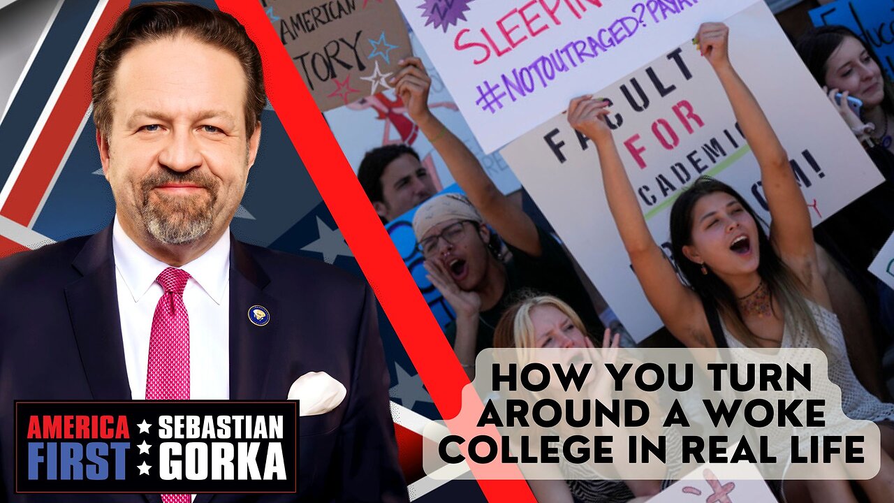 How you turn around a woke college in real life. Richard Corcoran with Sebastian Gorka