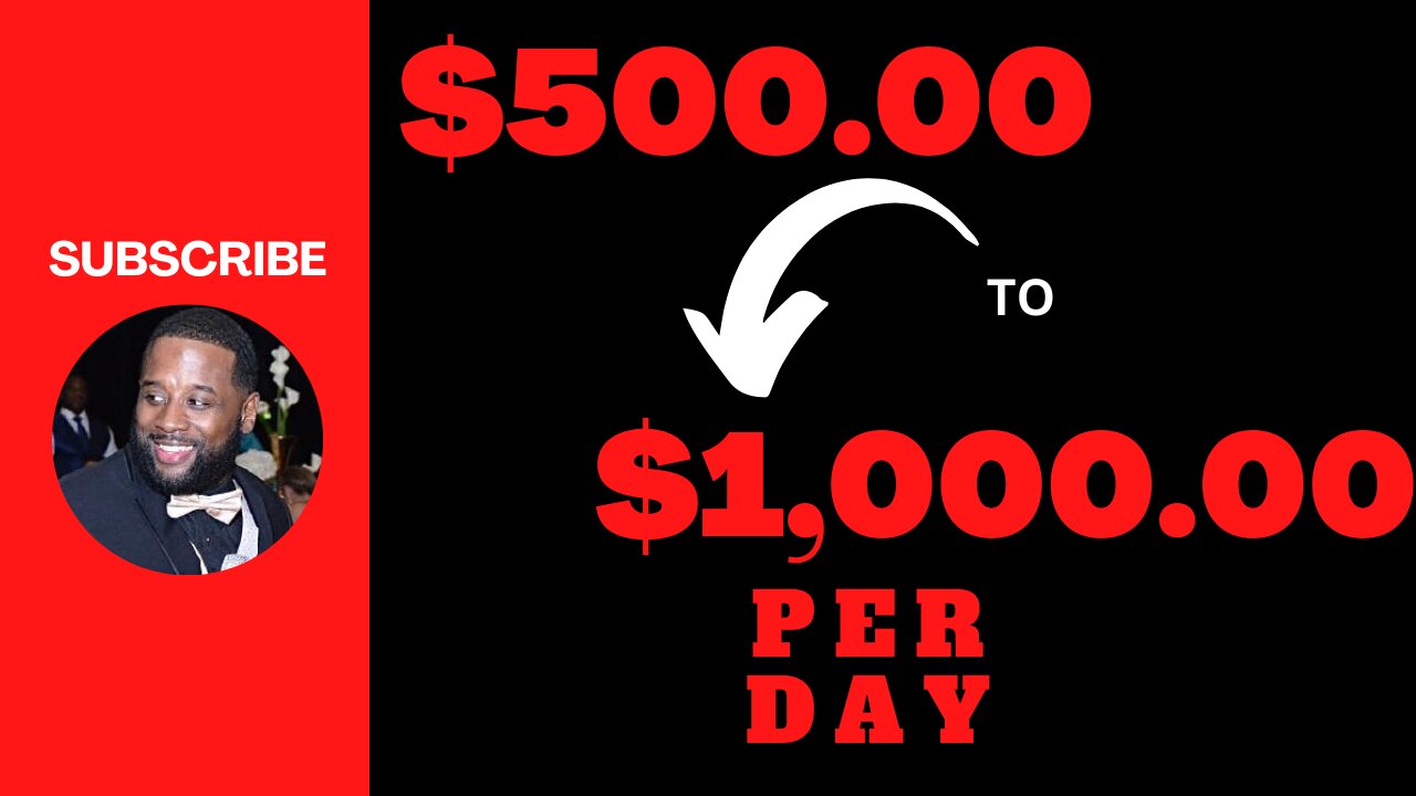 Start Enjoying Passive Profits Of $500 - $1,000 Per Day