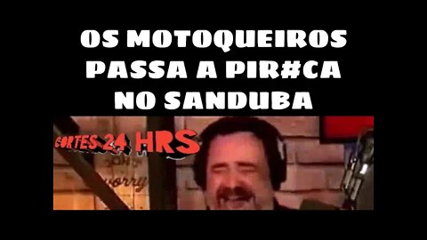 OS MOTOQUEIROS PASSA A PIR#CA NO SANDUBA #Shorts