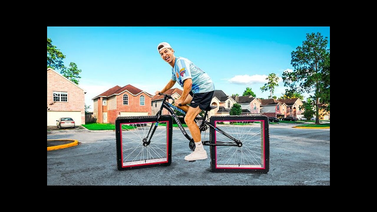 The World's First Square Bike