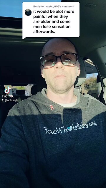 More painful for an adult?