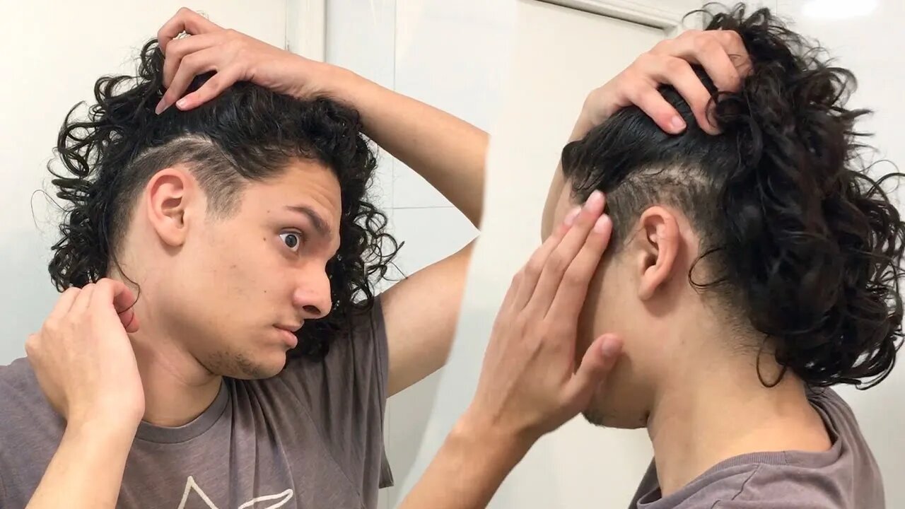 quando se passa 1 SEMANA após fazer DEGRADÊ no CABELO 🤡😥