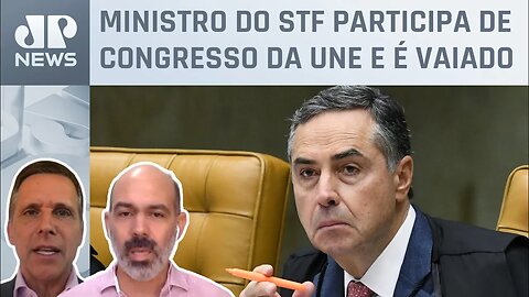 Oposição pedirá impeachment de Barroso após discurso; Schelp e Capez analisam