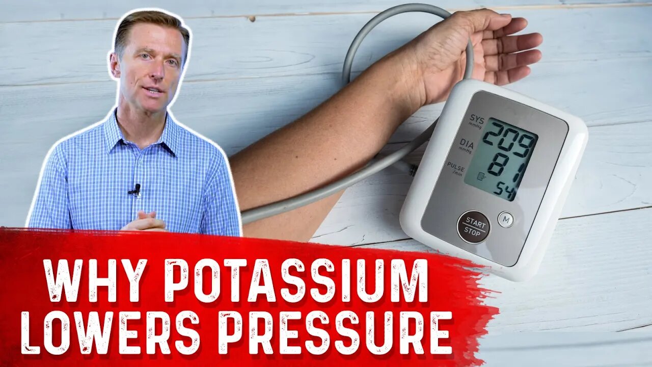 Why Does Potassium Work for Hypertension? High Potassium Foods for High Blood Pressure – Dr.Berg