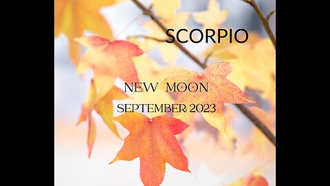 SCORPIO- "CH, CH, CH, CH, CHANGES-TURN & FACE THE STRANGE" SEPTEMBER 2023