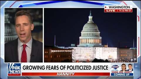 Sen Hawley: If AG Garland Won't Step Down He Should Be Removed