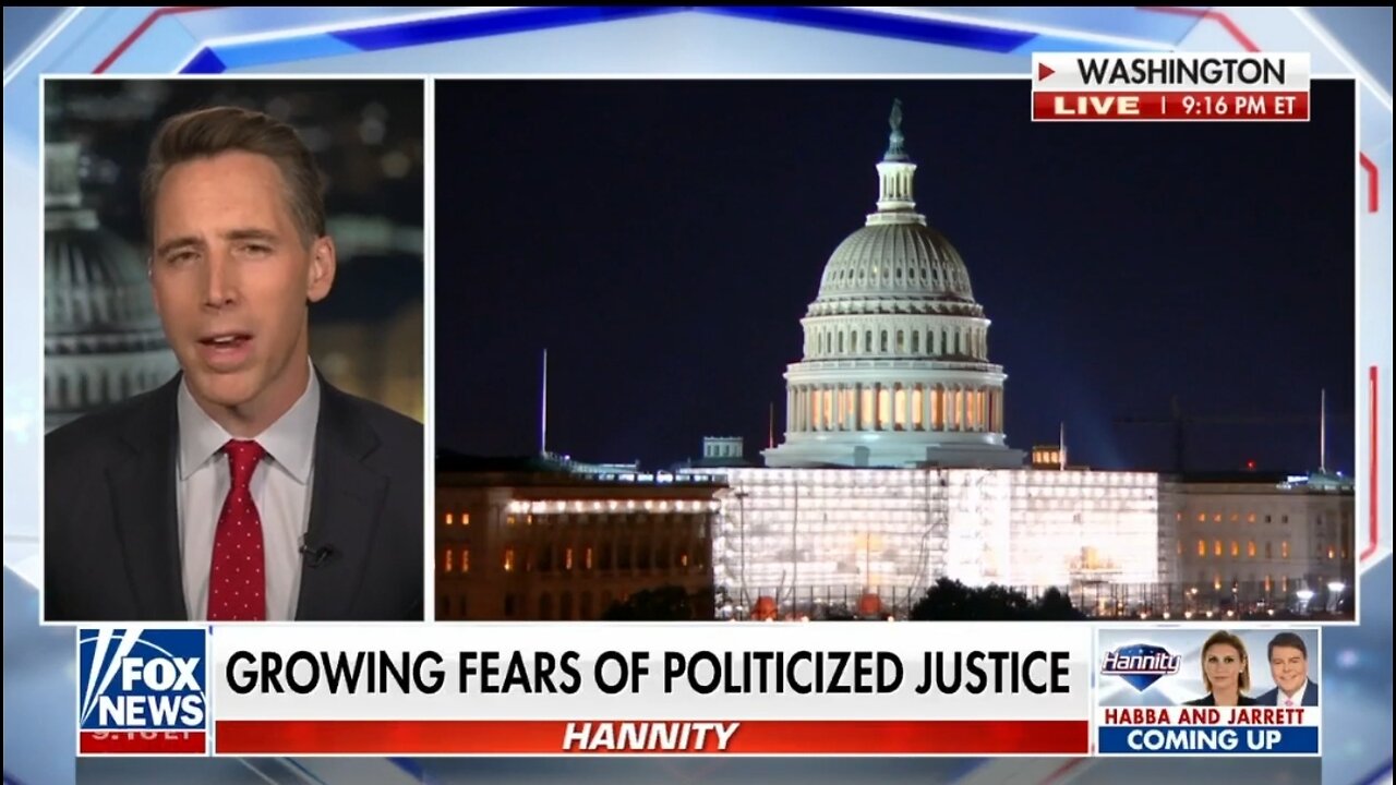 Sen Hawley: If AG Garland Won't Step Down He Should Be Removed