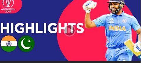 India vs Pakistan | World cup 2019 highlights