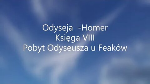 Odyseja -Homer Księga VIII audiobook