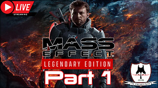 Mass Effect 1: Legendary Edition Part 1 - The Journey Begins!