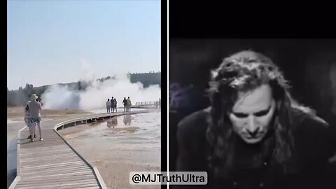 Strange July, Strange July… There was Hydrothermal Eruption at the Biscuit Basin in Yellowstone P