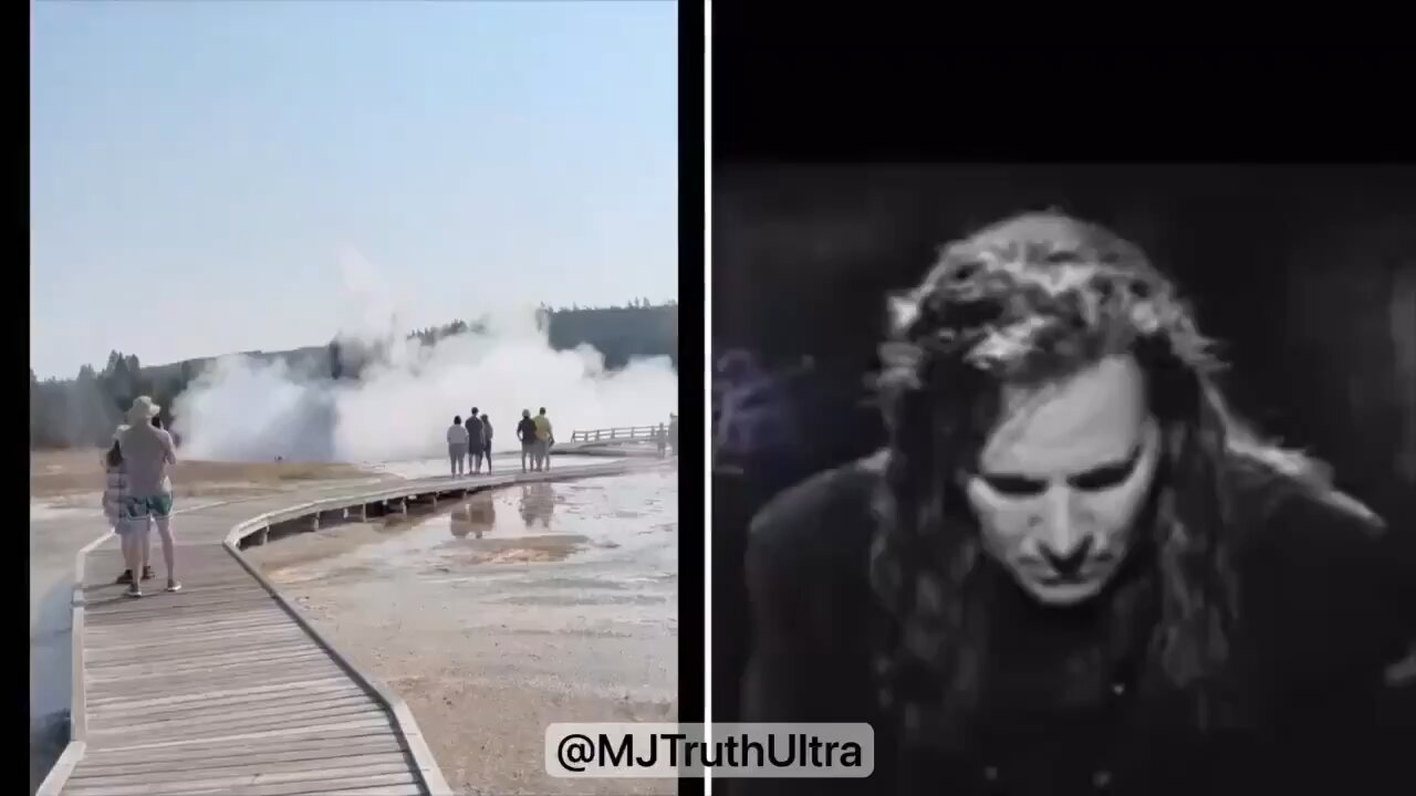 Strange July, Strange July… There was Hydrothermal Eruption at the Biscuit Basin in Yellowstone P