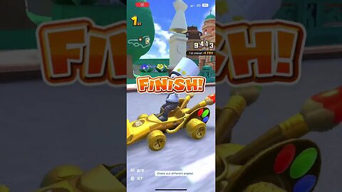 Mario Kart Tour - Gold Paintster Gameplay (Spring Tour 2023 Gift Reward Kart)