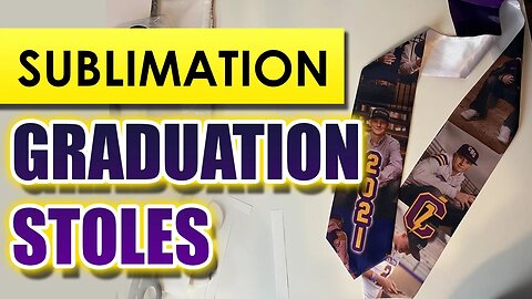Sublimation Stoles for Graduation - Made Easy