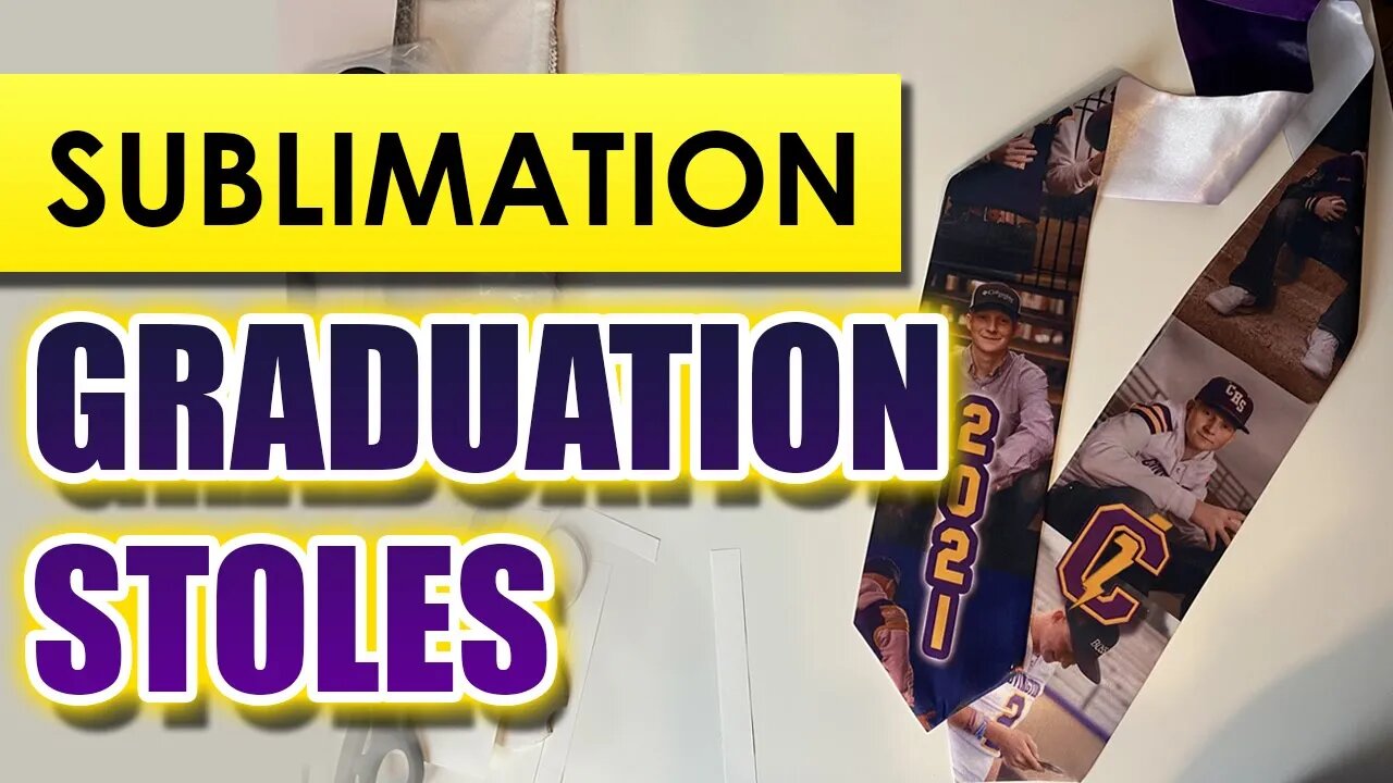 Sublimation Stoles for Graduation - Made Easy