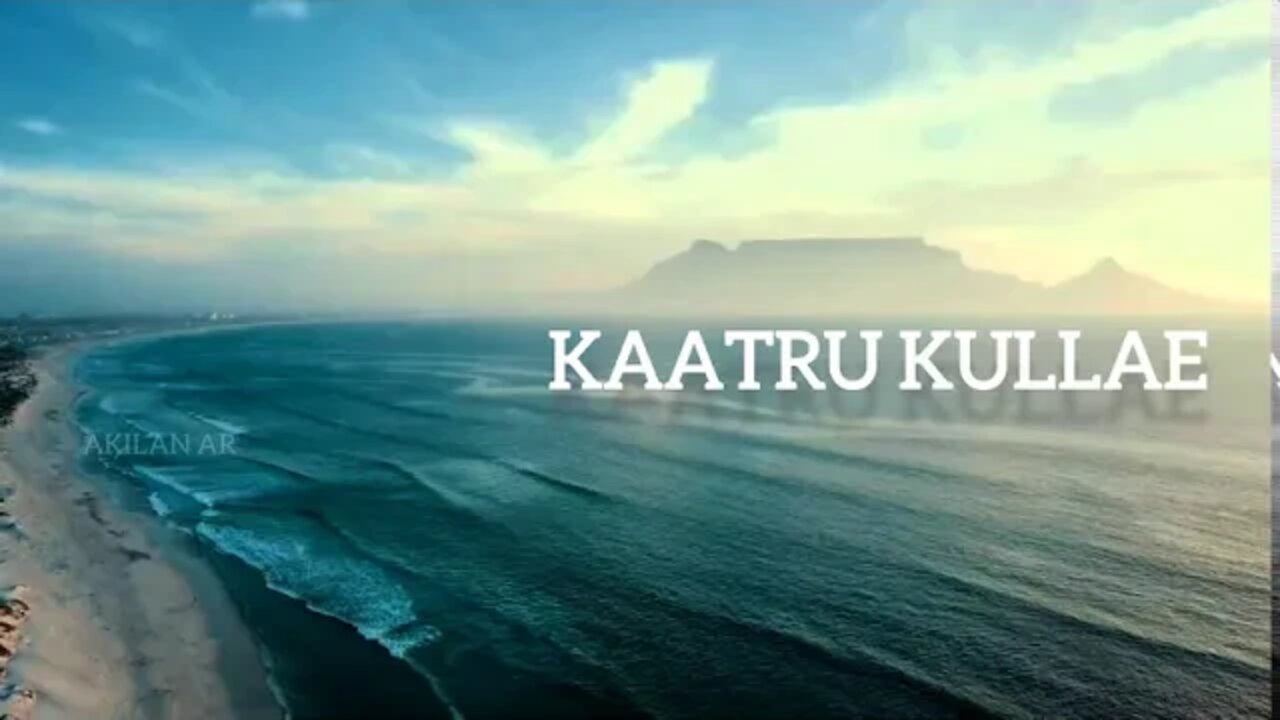 Kaatru kullae (cover) | AKILAN AR | Yuvan Shankar Raja | Aarya | Sarvam | Lyrical video