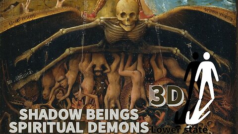 SHADOW BEINGS spiritual DEMONS 3D ☠️⚰️