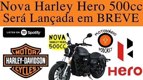 NOVA HARLEY HERO até 500cc será lançada na INDIA em BREVE, disse HERO CEO