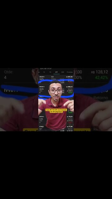 #etf #bolsadevalores #ibovespa