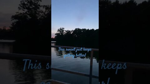 Sunset fishing pt 2 #sunsetfishing #youtubeshorts