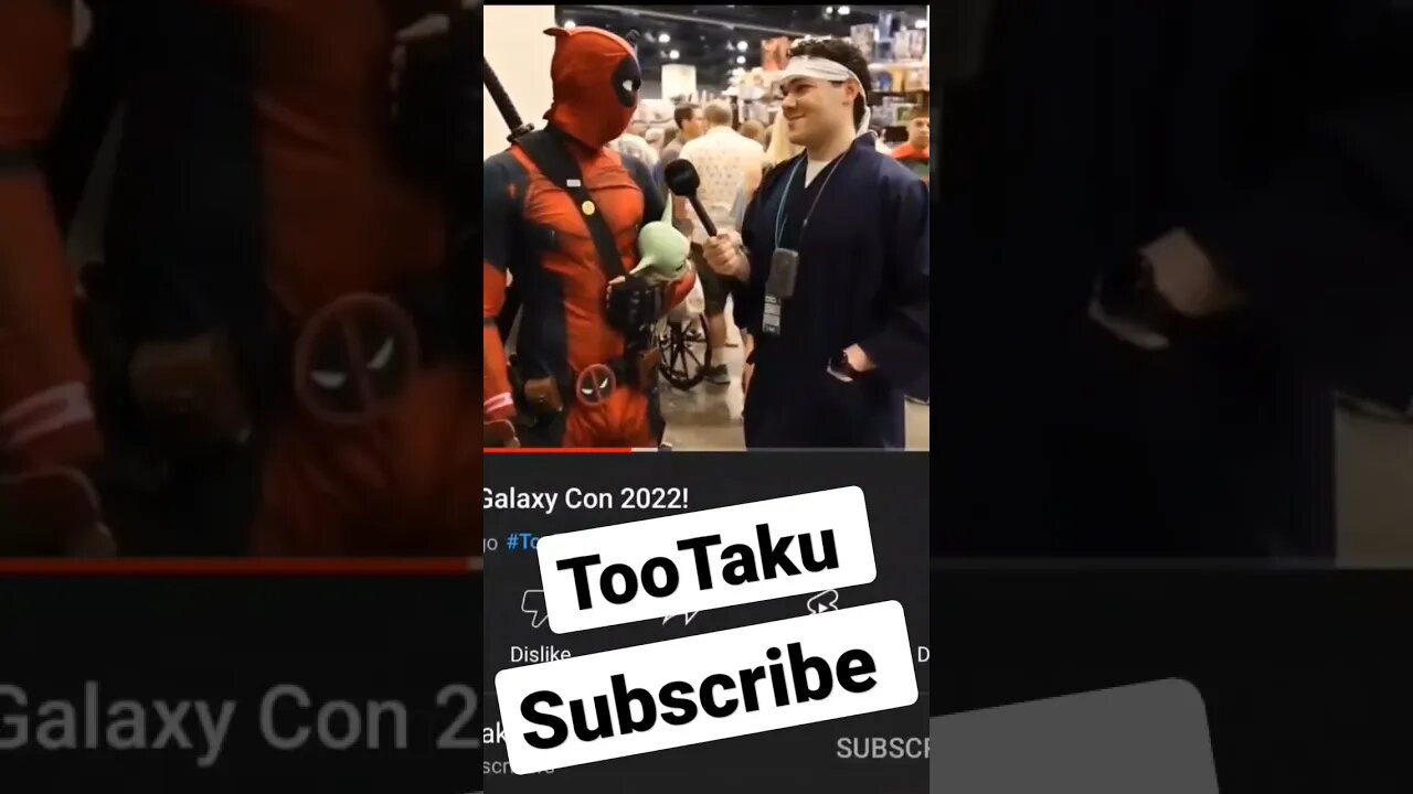 Check out the new video! #TooTaku #galaxycon #deadpool #starwars #batman#demonslayer #jujutsukaisen