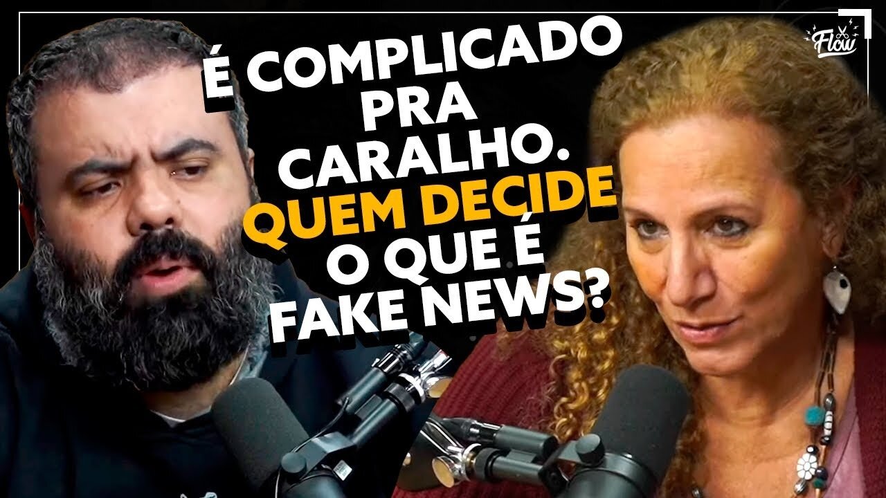 IGOR e JANDIRA FEGHALI debatem FAKE NEWS