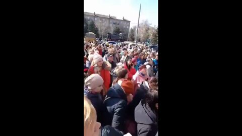 The railway station in the city of Kramatorsk, which the Ukronazis plan to turn into a "second Mariupol"