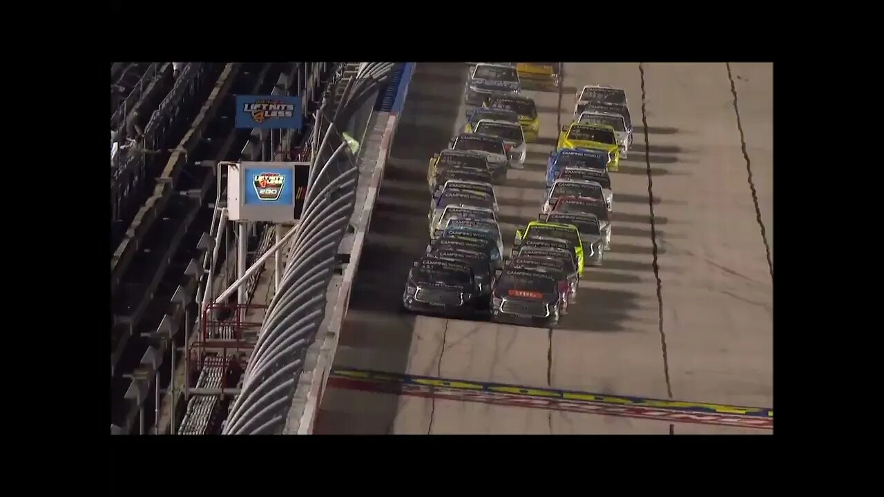 Is It A Touchdown? NASCAR Trucks Big Wreck At Darlington. #NASCARMemes (50721*)