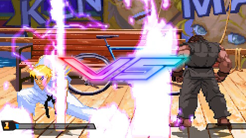 MUGEN - SWAGaming98's Angel Ken vs. Vyn's MVC Evil Ryu - Download