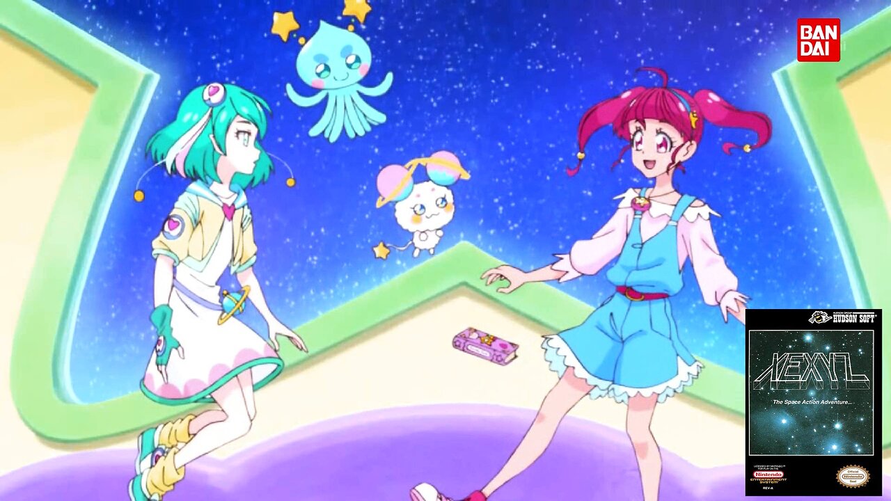 Xexyz Nes Commercial Remake (With Clips from Star Twinkle Pretty Cure)