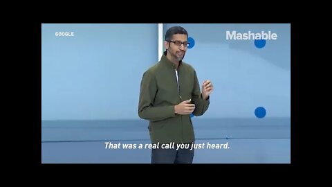 Google's AI Assistant Makes Real Phone Calls (2018)