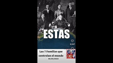 7 FAMILIAS QUE CONTROLAN AL MUNDO