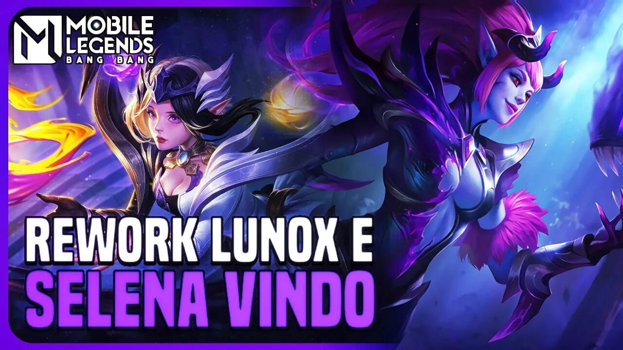 REWORK LUNOX E SELENA, BUFF KHALEED, BUFF ARLOTT E MAIS | PATCH NOTES | MLBB