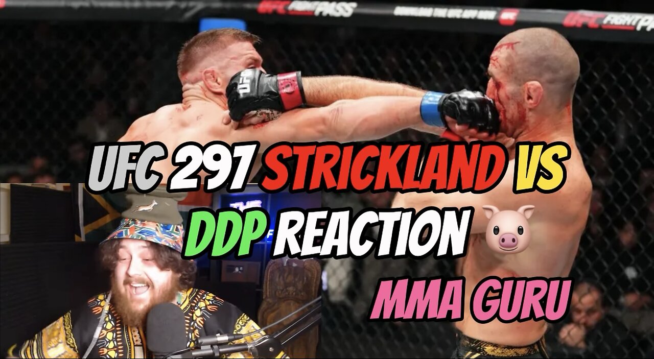 MMA GURU reacts to ddp vs Strickland UFC 297