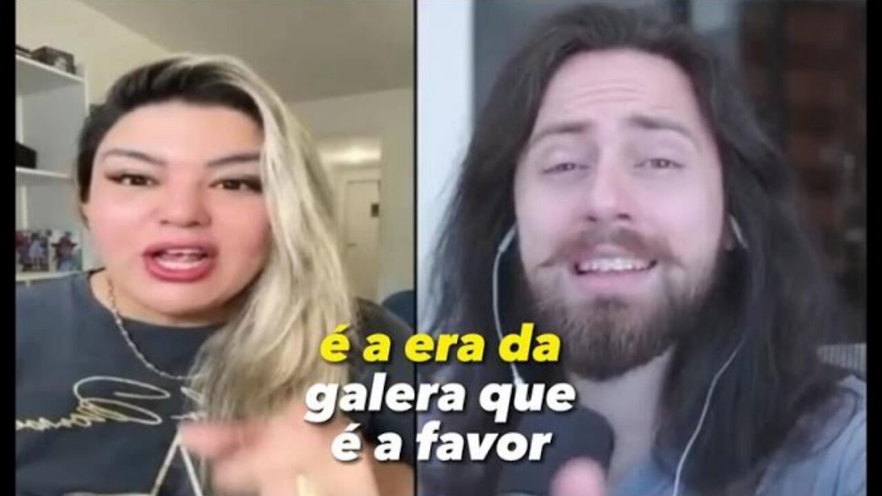 Gustavo Lázaro reage Samantha Cavalca no boicote