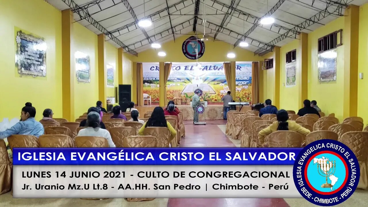 LUNES 14 JUNIO 2021 - CULTO DE CONGREGACIONAL