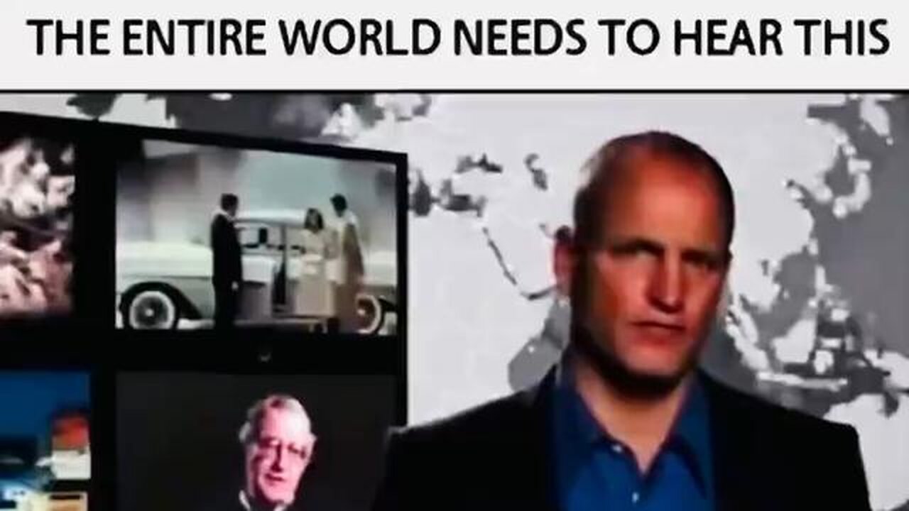 Woody Harrelson is spot on here