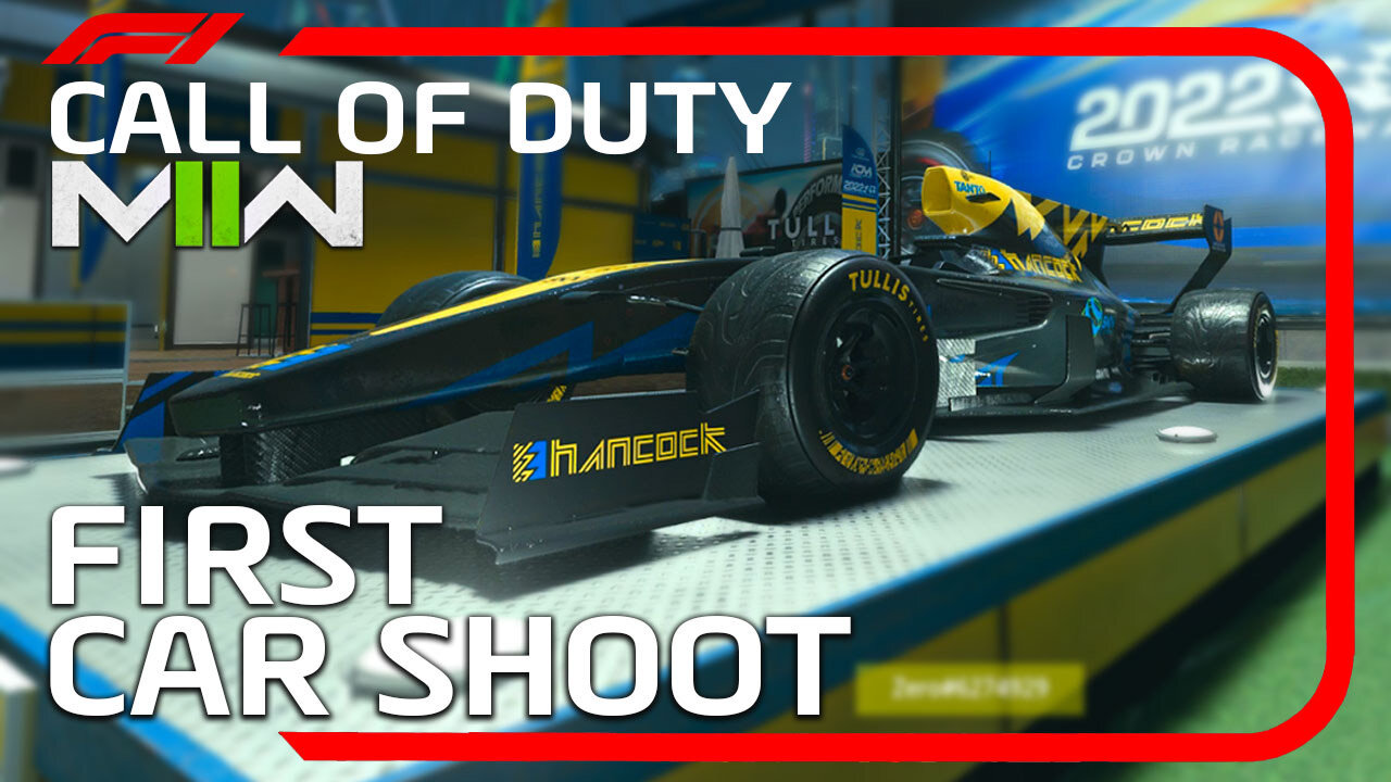 Call of Duty Grand Pix 2022 -F1 Car Shoot- (MW2)