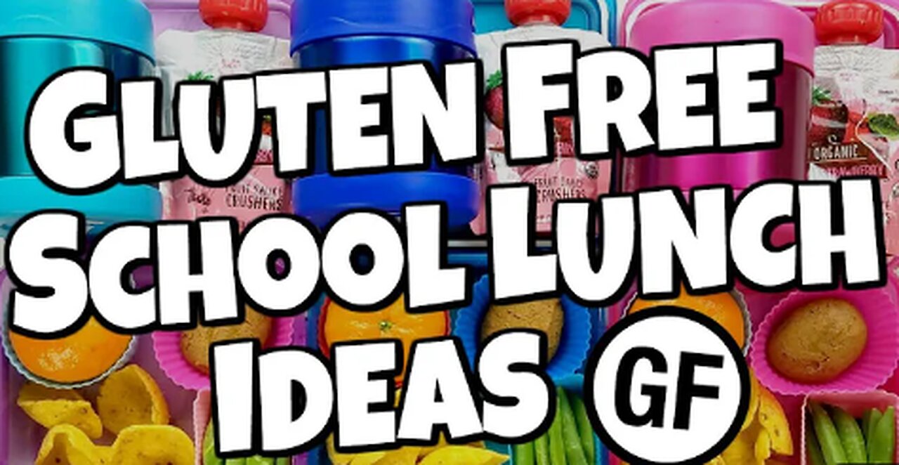 6 GLUTEN FREE School Lunch Ideas 🍎 Bunches Of Lunches FAVORITES