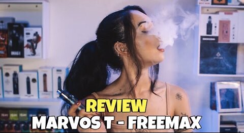 O MELHOR VAPE KIT INICIAL? REVIEW DO MARVOS T (FREEMAX)